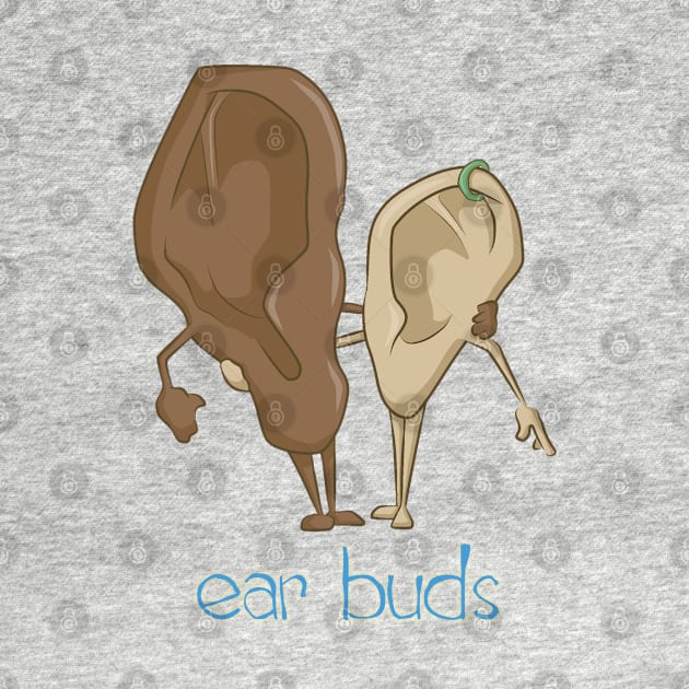 ear buds by bobgoodallart